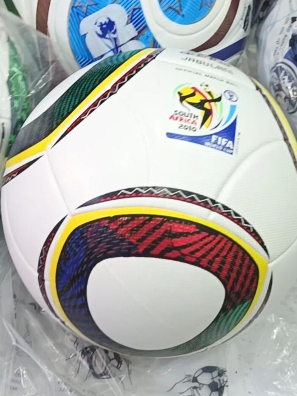 Adidas Jabulani FIFA World Cup South Africa 2010 Soccer Ball Size 5 White Multic